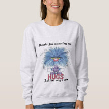 Sudadera para Mujer Gracias por Aceptarme