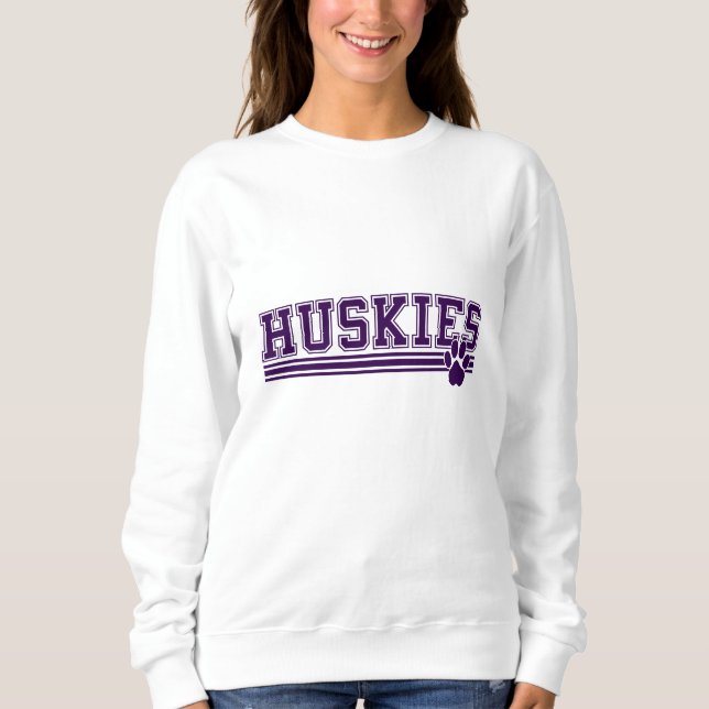 Sudadera para mujer Huskie (Anverso)