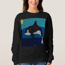 Sudadera para mujer Orca (vívido)