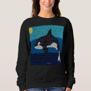 Sudadera para mujer Orca (vívido)