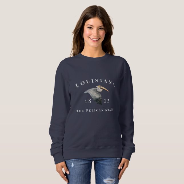 Sudadera para mujer Pelican State 1812 (Anverso completo)