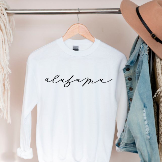 Sudadera para mujeres del estado de Alabama con le (Subido por el creador)
