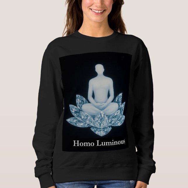 Sudadera para mujeres Homo Luminous (Anverso)