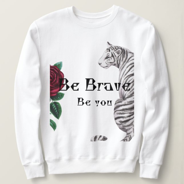 Sudadera para Mujeres Valientes (Anverso del diseño)