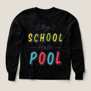 Sudadera para niñas con estilo de verano negro
