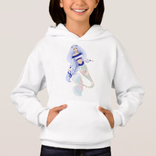 Sudadera para niños de la doncella de nieve sirena