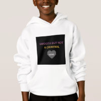 Sudadera para niños Smooth But Not A Criminal