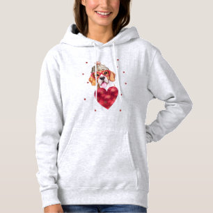 Sudadera para perro Beagle regalo del día de San V