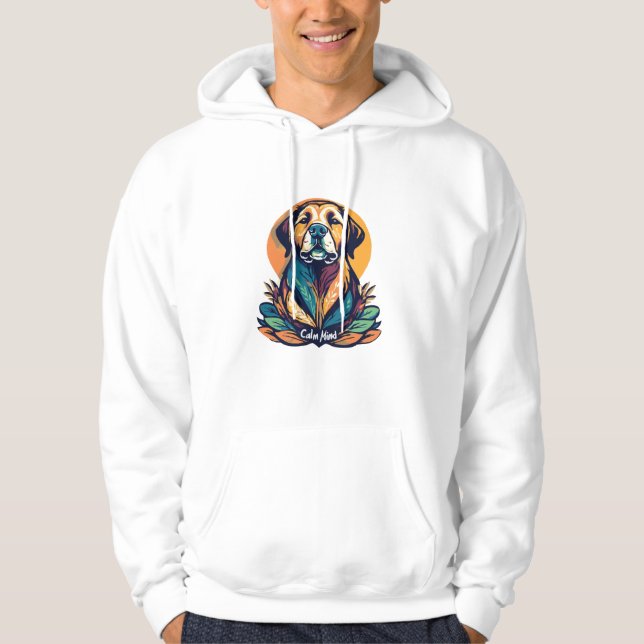 Sudadera para perro con mente tranquila - Regalo c (Anverso)