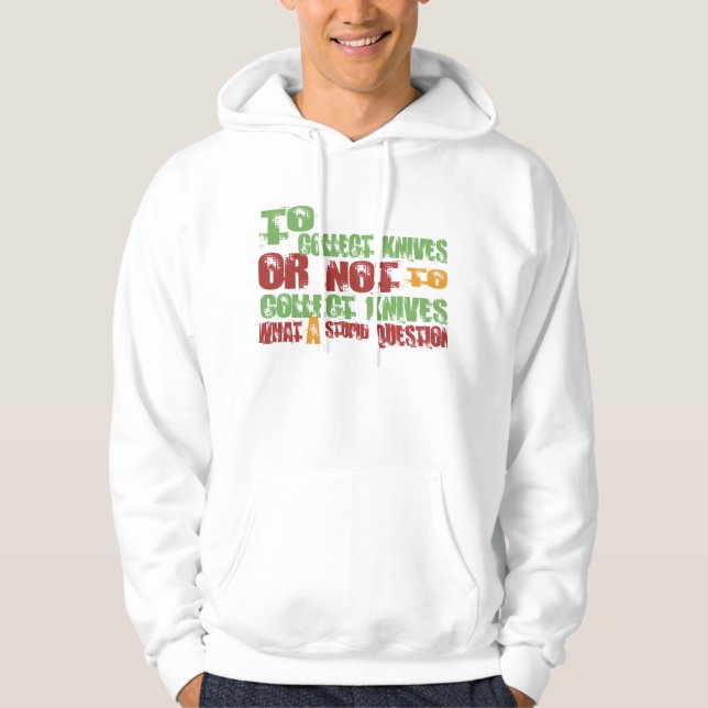Sudadera Para recoger los cuchillos (Anverso)