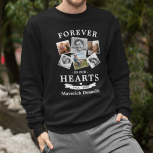 Sudadera Para siempre en nuestro monumento a los corazones