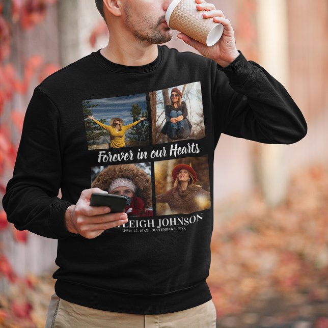 Sudadera Para siempre en nuestros corazones | Monumento a C (Subido por el creador)