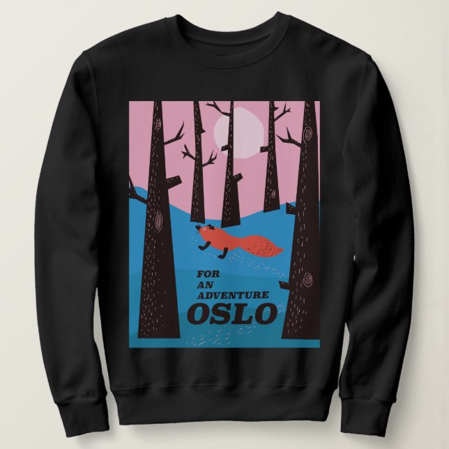 Sudadera Para una aventura Oslo (Anverso del diseño)