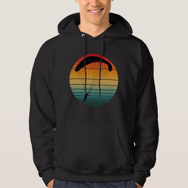 Sudadera Paracaídas Retro Vintage (Anverso)