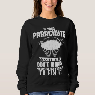 Sudadera Paracaidismo Paracaidista Divertido Paracaídas Sal