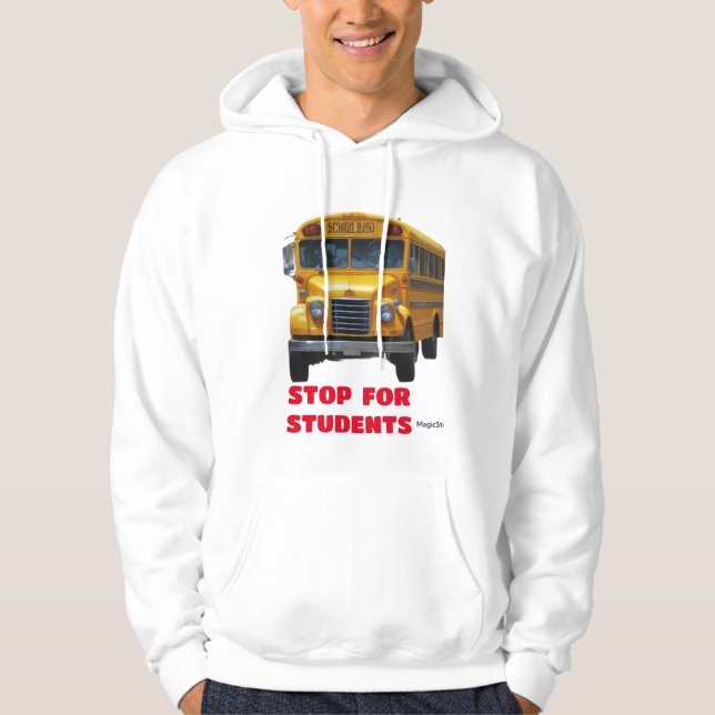 Sudadera Parada De AI Para Estudiantes Hoodie Sweatshirt (Anverso)