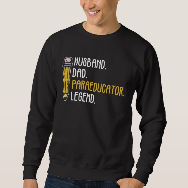 Sudadera Paraeducator And Paraprofessional Assistant (Anverso)