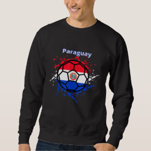 Sudadera Paraguay Soccer Paraguayo Bandera Futbol Fan Jerse