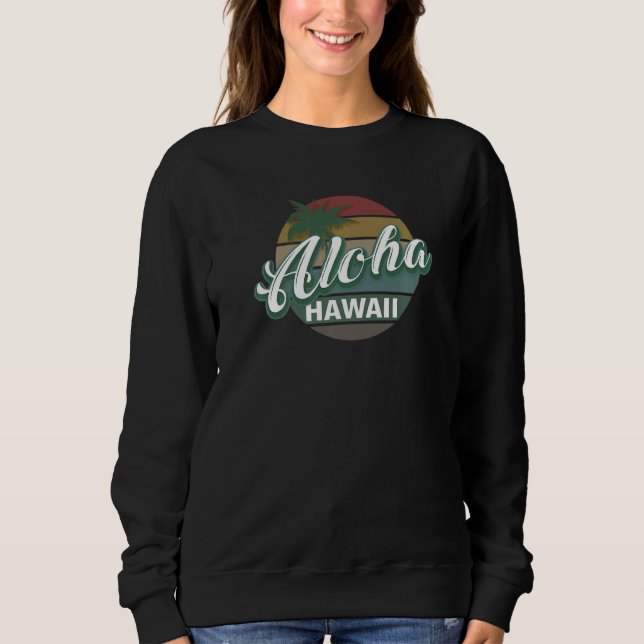 Sudadera Paraíso de Aloha Hawaii clásico (Anverso)