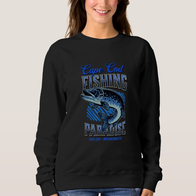 Sudadera Paraíso de pesca de bacalao de Cabo (Anverso)