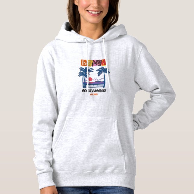 Sudadera Paraíso de Playa (Anverso)