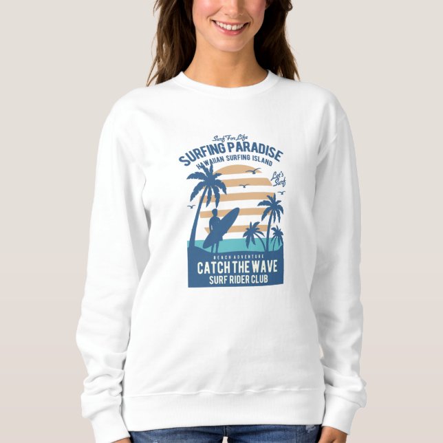 Sudadera Paraíso de Surf (Anverso)
