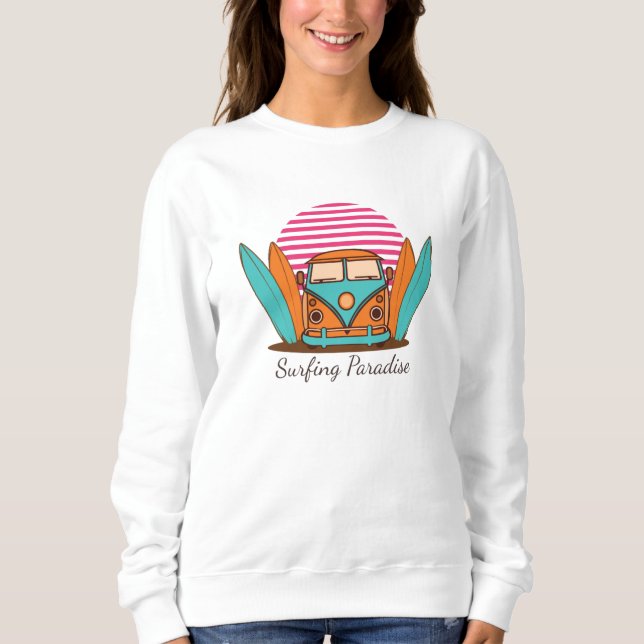 Sudadera Paraíso de Surf (Anverso)