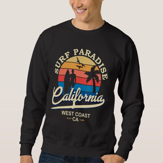 Sudadera Paraíso de Surf de California (Anverso)