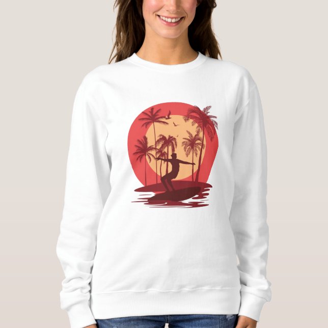Sudadera Paraíso de Surfing (Anverso)