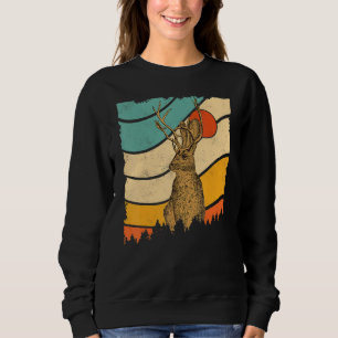 Sudadera Paraíso De Verano De Estilo Retro Vintage Palm Tre