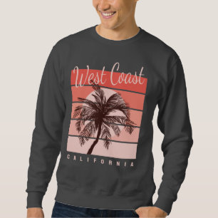 Sudadera Paraíso del Surf Costa Oeste California