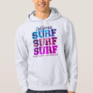Sudadera Paraíso del Surf Costa Oeste California Los Ángele