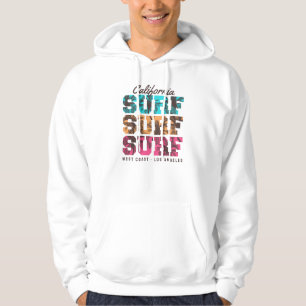 Sudadera Paraíso del Surf Costa Oeste California Los Ángele