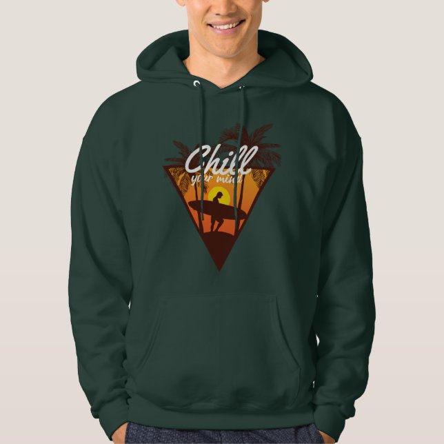 Sudadera Paraíso del Surf Relaja Tu Mente (Anverso)