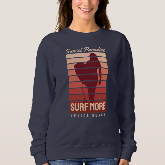 Sudadera Paraíso del Surf Venice Beach (Anverso)
