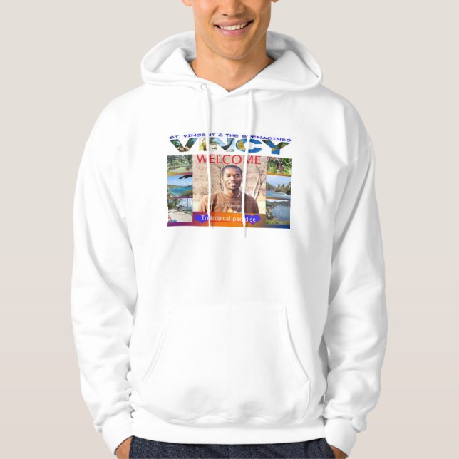 Sudadera paraíso tropical (Anverso)