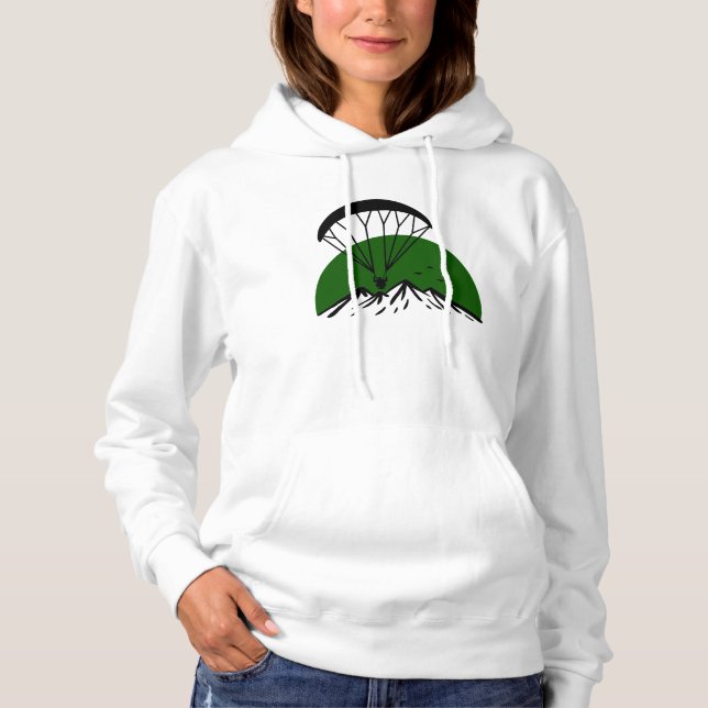 Sudadera Paramotor retro vintage (Anverso)
