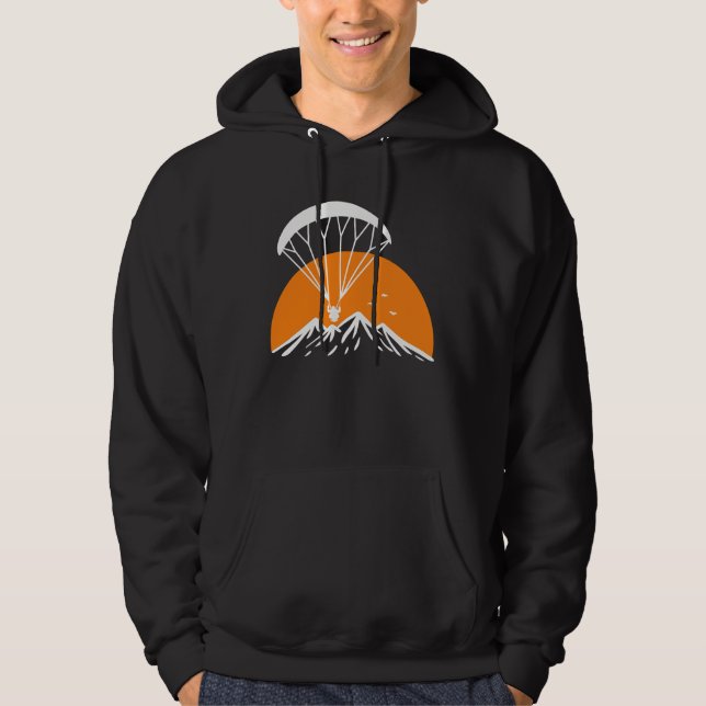Sudadera Paramotor Retro Vintage (Anverso)
