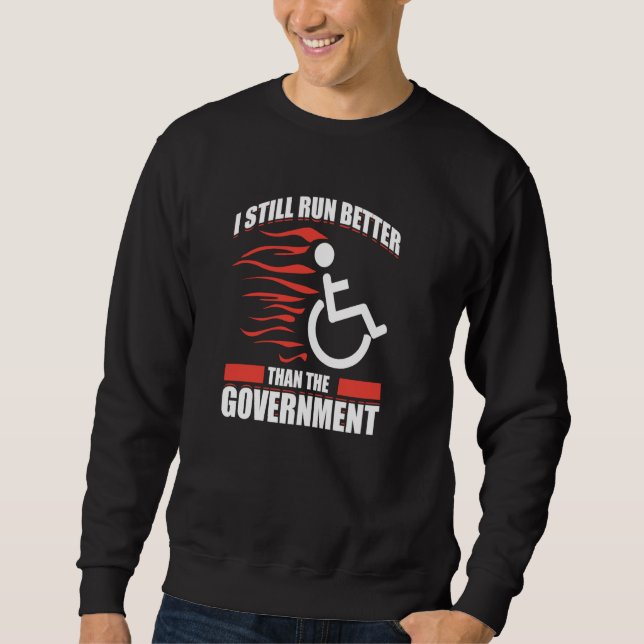Sudadera Parapléjico Para Personas Discapacitadas En silla  (Anverso)