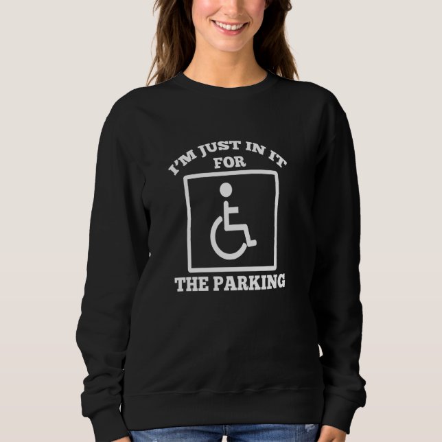 Sudadera Parapléjico Para Personas Discapacitadas En silla  (Anverso)