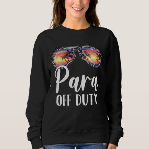 Sudadera Paraprofesional Para Off Duty Sunglass Beach Su