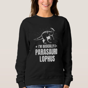 Sudadera Parasaurolophus Dinosaurio Futuro Paleontología Di