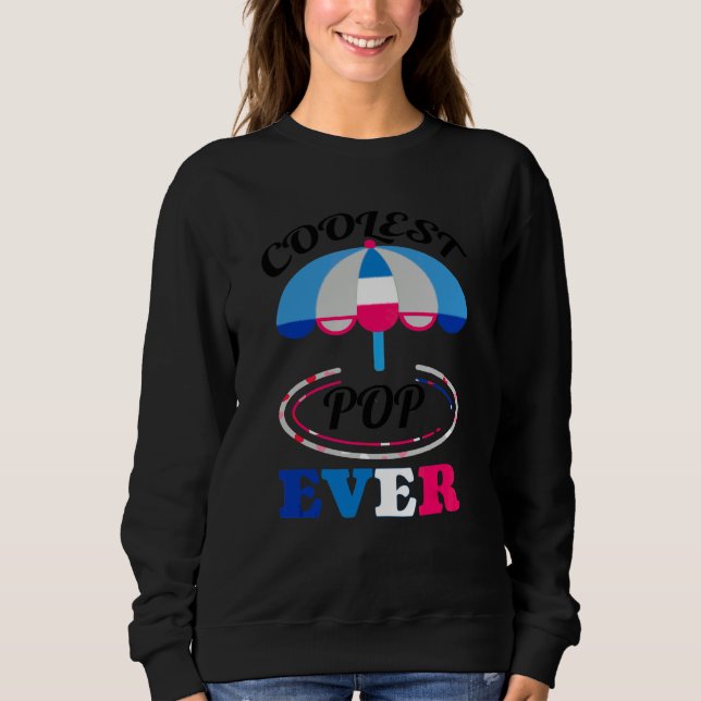 Sudadera Parasol de Playa Stylek Popsicle Retro & Helado (Anverso)