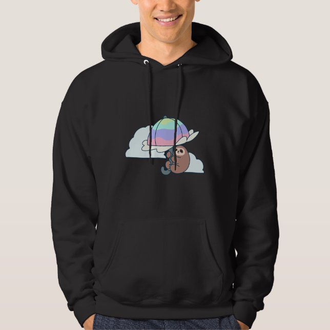 Sudadera Parasol Sloth Fked (Anverso)