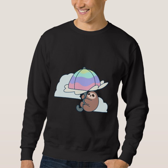 Sudadera Parasol Sloth Fked (Anverso)