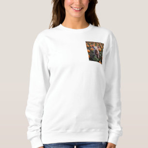 Sudadera **"Parche de alegría: un Lechón feliz entre calaba