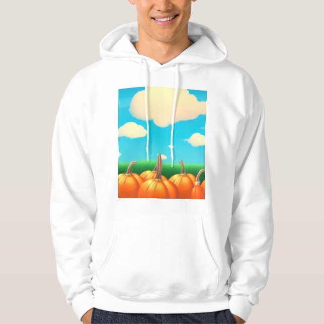 Sudadera Parche de Calabaza (Anverso)