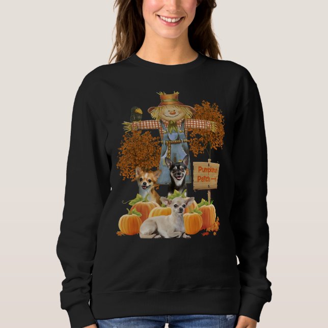 Sudadera Parche de las calabazas de Chihuahua (Anverso)