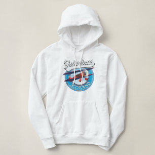 Sudadera Parche de viaje de estilo retro de Escocia fabulos