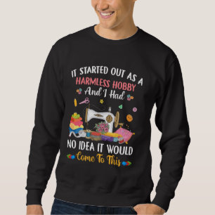 Sudadera Parche Quilting Swing Sewer Lover Seamstress